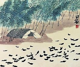 齐白石国画图片