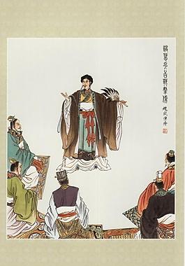 諸葛亮舌戰(zhàn)群儒圖片
