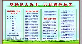 社区展板图片
