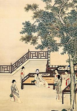 桐蔭燕樂(lè)圖圖片