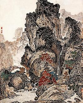 秋山圖圖片