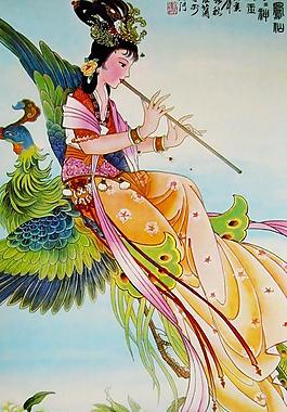 七月凤仙花神图片