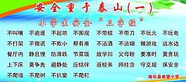 安全展板图片