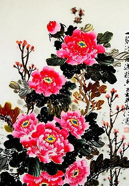 牡丹圖圖片