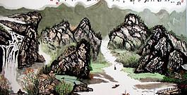 山水畫圖片