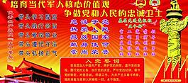 軍隊展板圖片