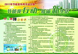 節(jié)能展板圖片