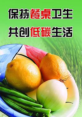 食堂展板圖片
