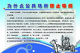 禁煙展板圖片