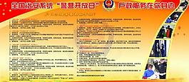 户政展板图片