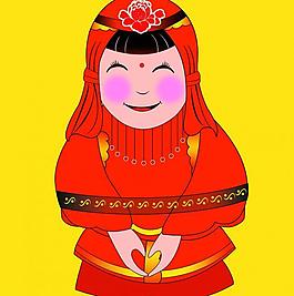 婚庆公仔图片