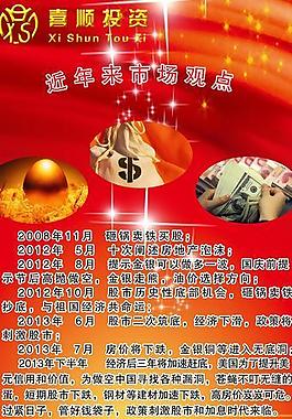 投資公司展板圖片