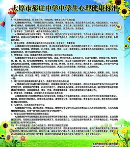 心理健康展板图片