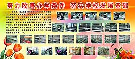 學(xué)校展板圖片