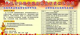 文明展板圖片