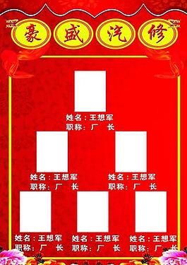 職位展板圖片