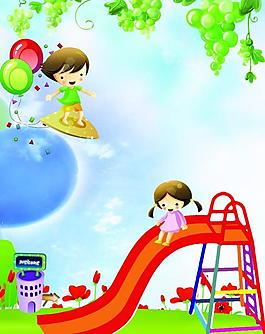 幼儿园展板图片