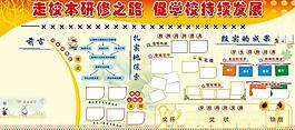 學(xué)校展板圖片
