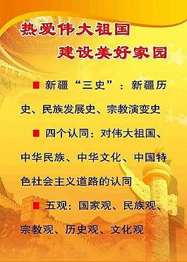 愛國展板圖片