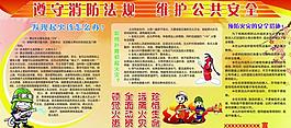 消防展板图片