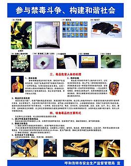 禁毒展板圖片