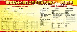 五一展板圖片