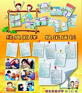 學(xué)校展板圖片