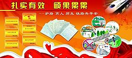 鐵路展板圖片