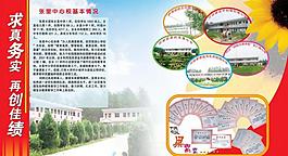 小學(xué)介紹宣傳展板圖片