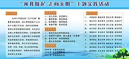 水利展板圖片