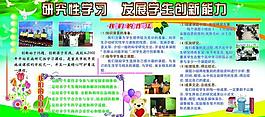 校園展板圖片