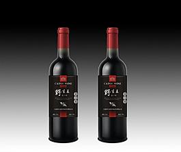 紅酒酒標(biāo)平面圖圖片
