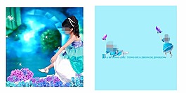 兒童攝影模板