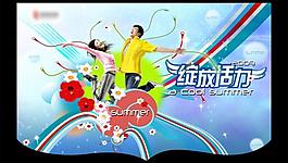 夏季吊旗圖片