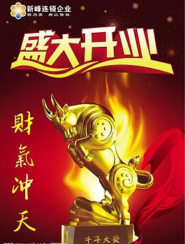 開業(yè)吊旗圖片