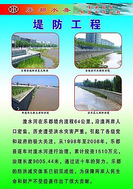水利展板圖片
