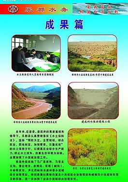 水利展板圖片