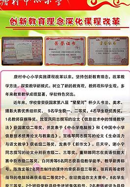 學(xué)校展板圖片