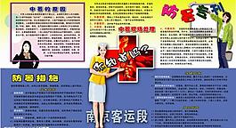 防暑展板图片