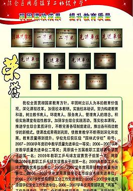 學(xué)校展板圖片