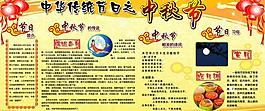 中秋節(jié) 學(xué)校展板圖片