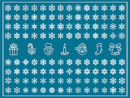 雪花 矢量图