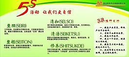 5s管理展板圖片