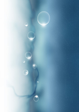 藍(lán)色水泡背景