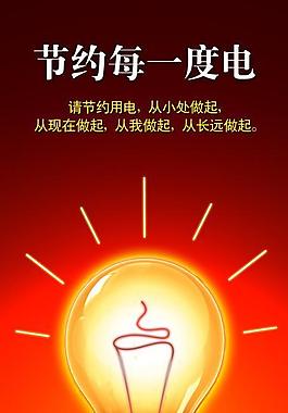 節(jié)約用電展板圖片