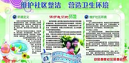 社區環境維護展板圖片