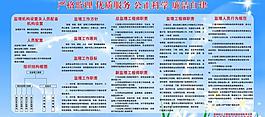 监理机构组成展板图片