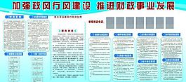 政風行風建設展板圖片