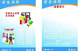 安全消防展板圖片