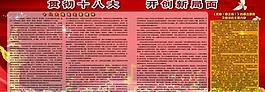 十八大展板圖片